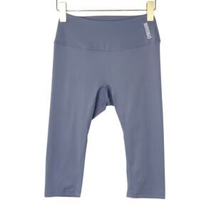 Gymshark Training Leggings Crop Gray Blue Lilac Color Small Capri Leggings